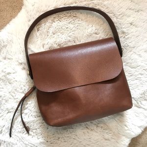 Brown Fossil Leather Bag